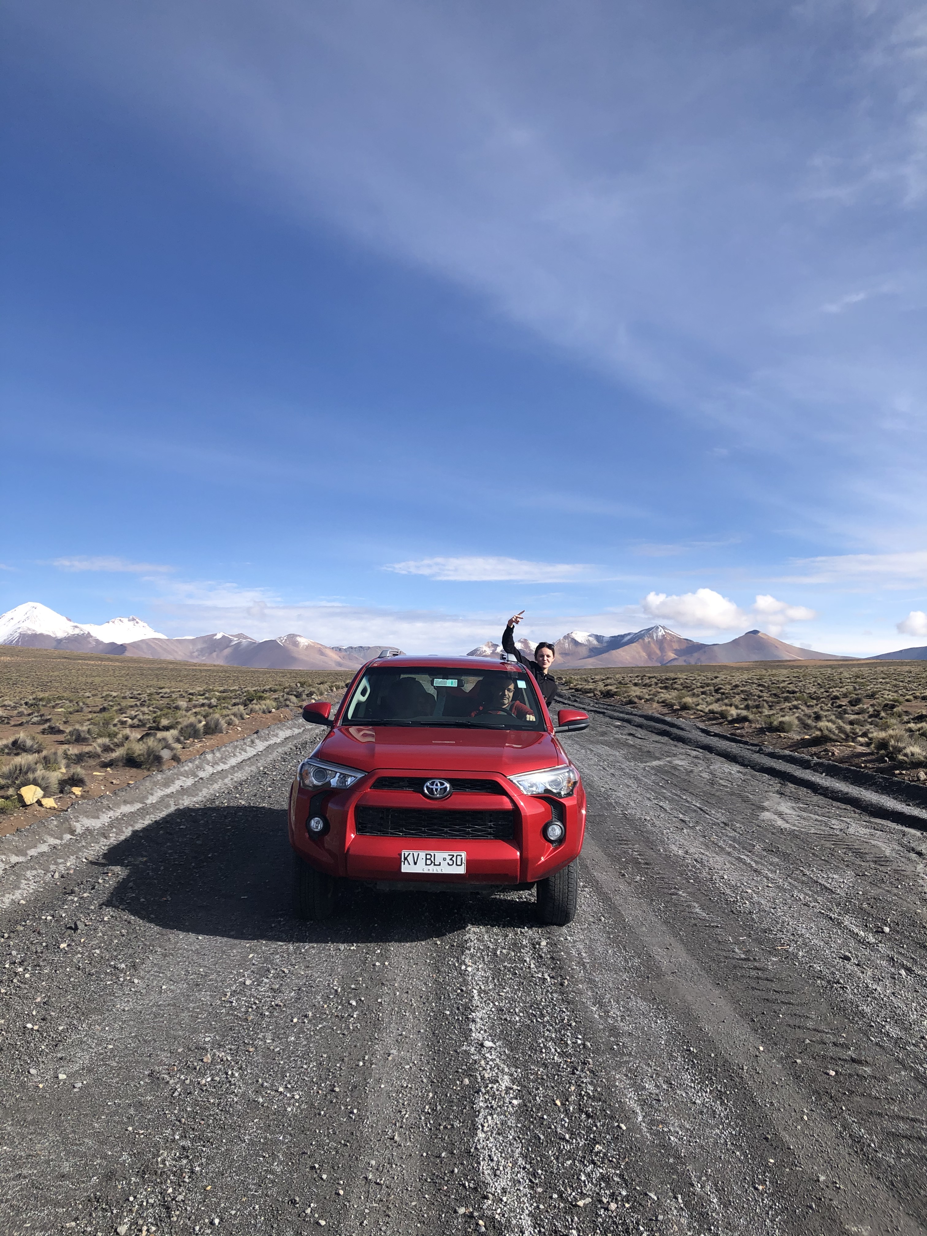 Route Salar del Surire