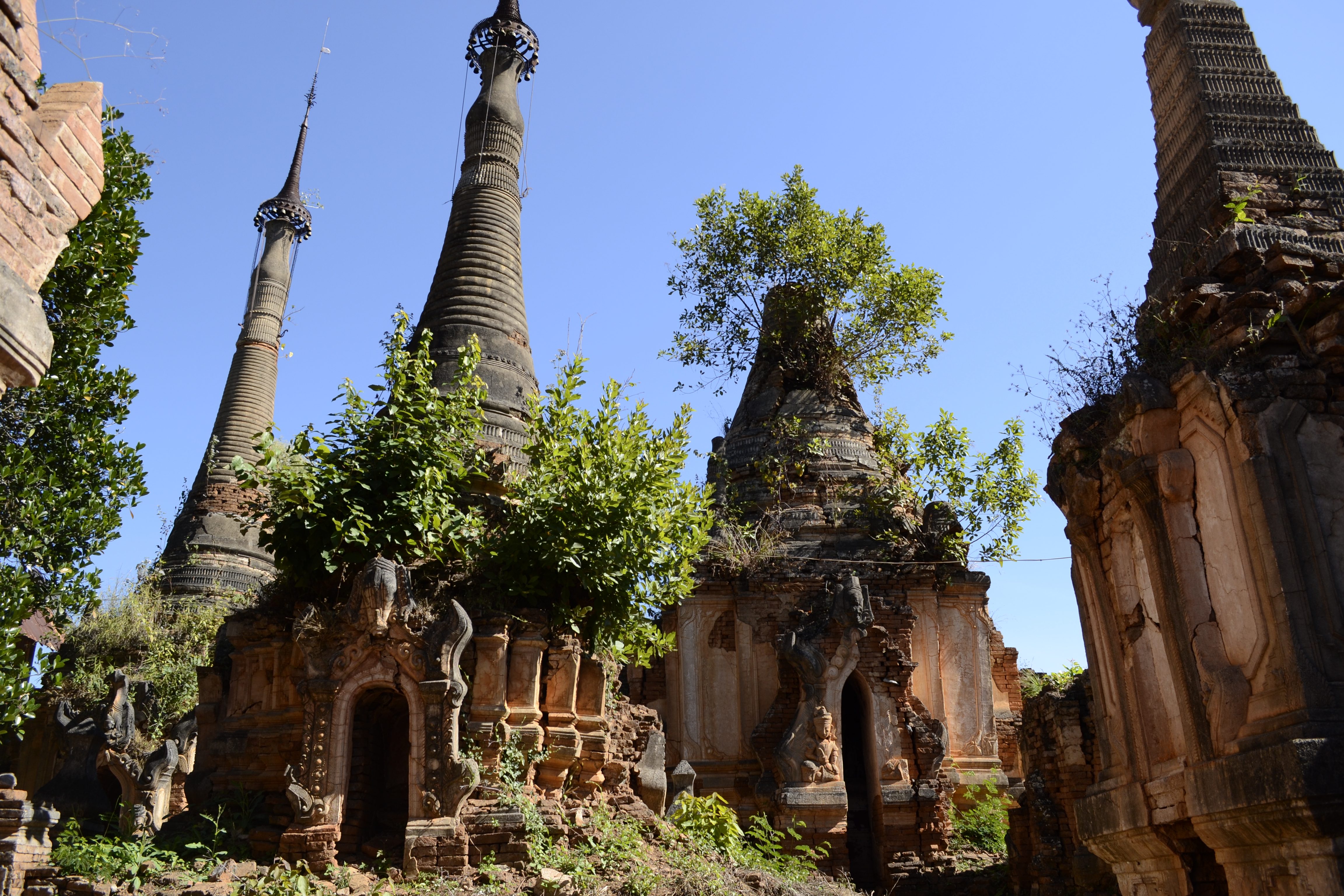 Zoomer sur l'image : Indein, Lac Inle, Myanmar