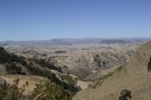 Vue de Sucre de loin