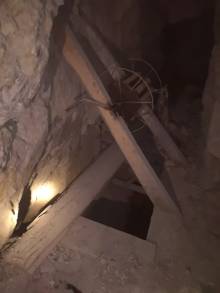 Intérieur de la mine