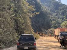 Travaux sur la route