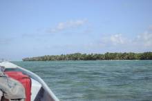Bateau vers l'île aux Nattes