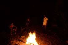 Feu de camp réserve Ankarana