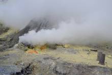 Souffre Volcan Kawah Ijen